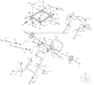 Part Location Diagram of 5140078-60 DeWALT HEX HEAD BOLT